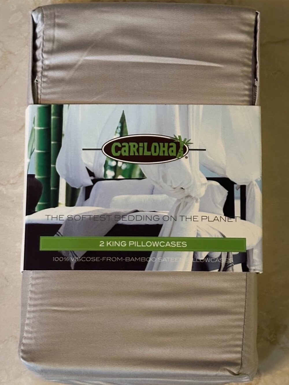 NWT Cariloha king pillowcases